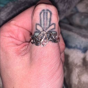 Jane seymour open hearts ring